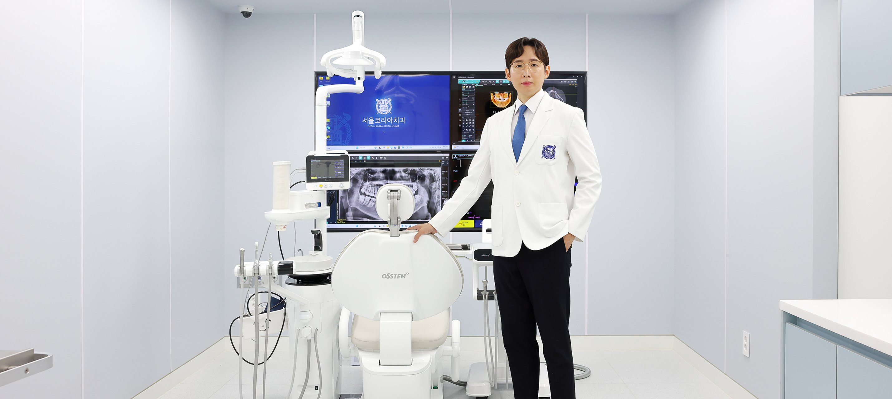 안태훈 대표원장과 전신마취 진료 공간